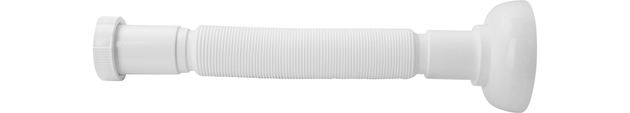 PP white sink tubular trap - Adolf Schmidt Metallwaren- und ...
