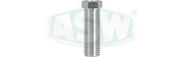 Hollow screw, nickel-plated brass