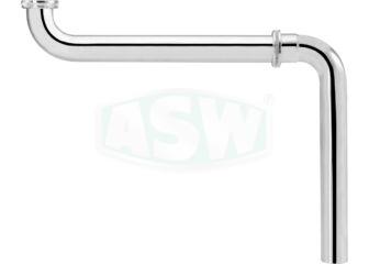 Coude économiseurs d'espace laiton chromé