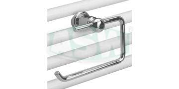 Dérouleur papier-toilette laiton chromé