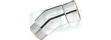 Adaptateur pour flexible 22,5°, pivotant