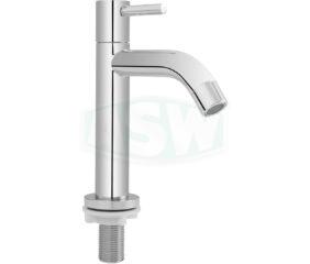 Robinet lave-mains laiton chromé, sous forme de mitigeur monocommande