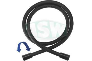 Flexible de douche noir mat