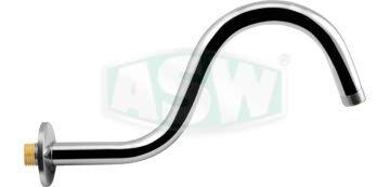 Bras de douche « O-Form » laiton chromé