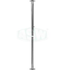 Barre sol-plafond Ø 32 mm, acier inoxydable