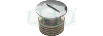 Bouchon borgne, laiton chromé