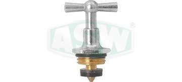 Tête avec poignée à ailettes courtes, laiton