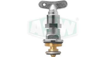 Tête avec clé, laiton