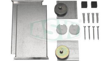 Fixation de miroir aimantée, invisible