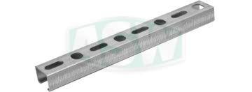 Rails de montage, acier galvanisé