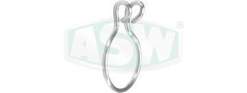 Bagues de retenue acier inoxydable