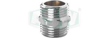 Mamelon double avec filetage, hexagonal