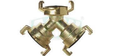 Raccord en Y laiton brut