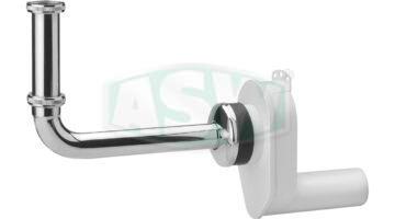 Zamknięcie antyodorowe 1¼" x 50 mm do zabudowania w ścianie