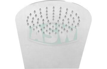 Głowica prysznica "Disc" stal nierdzewna polerowana