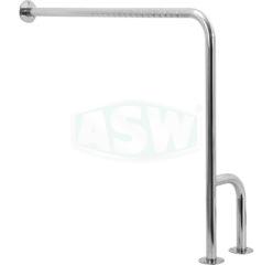 Uchwyt do podpierania ściana-posadzka Ø 32 mm, stal nierdzewna