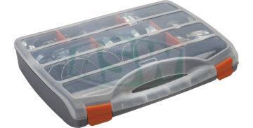 Zestaw opasek zaciskowych węży, złożony z: