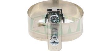 Obejma uziemienia MS vn / taśma z brązu