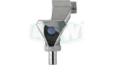 Uniwersalny zawór przyłączeniowy, mosiądz chromowany