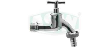 Zawór wypływowy, mosiądz chromowany błyszczący