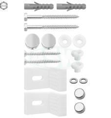 Mocowanie muszli, bidetu i kolumny,