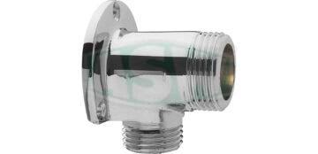 Tarcza ścienna do baterii, mosiądz chromowany