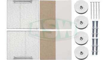 Mocowania luster magnetyczne, niewidoczne