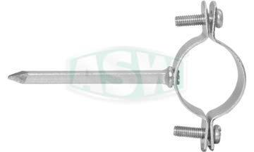 Wbijane obejmy rurowe bez wkładki