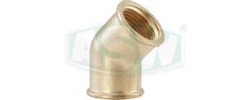 Kolanko 45°, obustronny GW