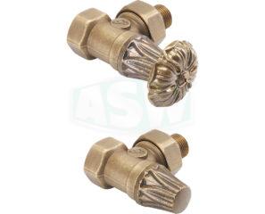 Zestaw zaworu retro z głowicą okrągłą