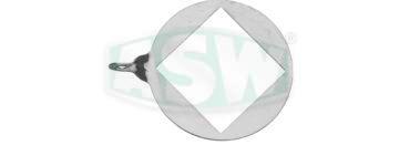 Pierścienie kurków stojących luzem, mosiądz chromowany